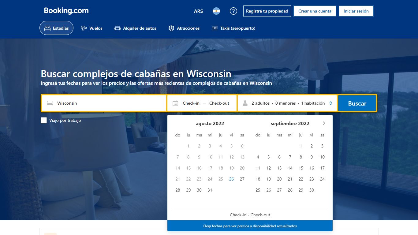 Buscar complejos de cabañas en Wisconsin - Booking.com