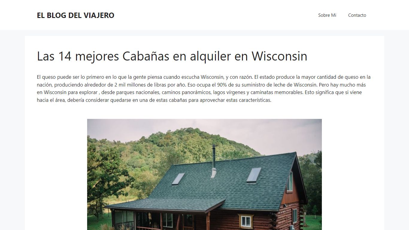 Las 14 mejores Cabañas en alquiler en Wisconsin